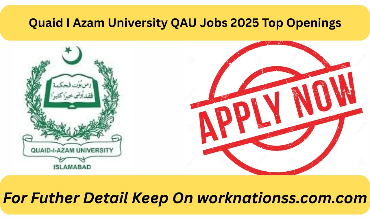 Govt Jobs 2025: Climate Change & QAU Careers in Islamabad