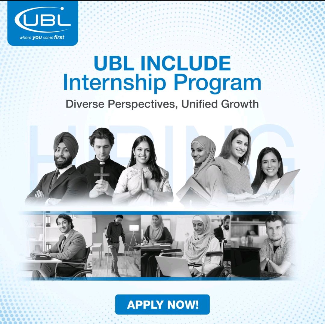 UBL Include Internship Program 2025: A Gateway to Career Development for Pakistani Students