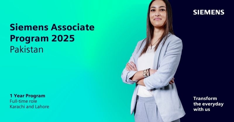 Siemens Associate Program Pakistan 2025